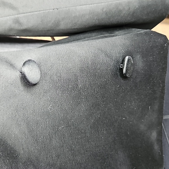 PINK TARTAN DBLE BREASTED CROPPED SATIN LOOK JACKET SIZE 2 - Picture 7 of 9